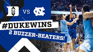 Duke Basketball: Two Buzzer-Beaters in Chapel Hill! (2/8/20)