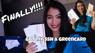 FINALLY I GOT MY GREEN CARD & SSN|HOW LONG I’VE WAITED TO RECIVED IT|PINAY IN US