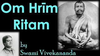 Om Hrim Ritam with lyrics - A Hymn To Ramakrishna by Swami Vivekananda