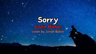 Sorry - Justin Bieber ( cover by Jonah Baker) // lyrics and terjemahan