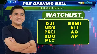 STOCKS REVIEW BY REQUEST | PSE Opening Bell Live September 07, 2023