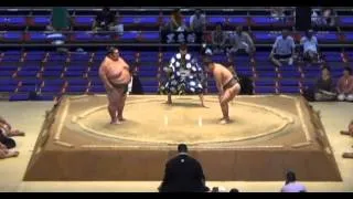 Kenho vs Aonosho Day 4 Sumo Nagoya Basho July 2014