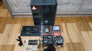 Компьютер с AliExpress LGA2011 Xeon e5-2670v3 + RTX 3060Ti быстрая сборка и настройка