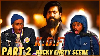 KGF CHAPTER 2 - ROCKY'S ENTRY SCENE REACTION!! | KGF 2 - Part 2 | Yash, Sanjay Dutt | Prashanth Neel