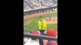 Best beer guy ever at Indians game