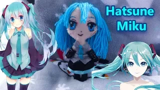 КУКЛА ИЗ ФЕТРА ХАЦУНЕ МИКУ / VOCALOID Hatsune Miku / Fasahon san