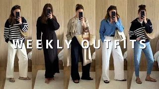 What I Wore In A Week | Minimalist Spring Outfits