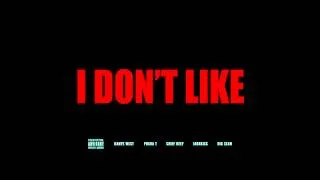 I Don't Like - Kanye West - Slowed and Bass Boosted