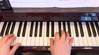 Mamma Mia piano vers två händer del 5