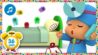 🐒 FIVE LITTLE ALIENS [ 36 minutes ] | Nursery Rhymes & Baby Songs - Pocoyo