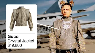 LIL PUMP OUTFITS IN RACKS ON RACKS / BUTTERFLY DOORS / BE LIKE ME [LIL PUMP CLOTHES]