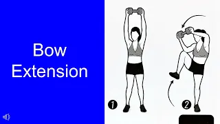 How to do a Bow Extension (with Dumbbells)