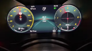 How difficult it is to enter 9th gear on the Mercedes-Benz C 220d S205 AMG Line Edition