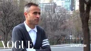 Jogging In Central Park With Thom Browne