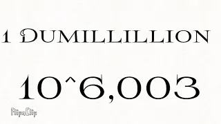 Numbers 1 to ????? Part 5: 10^303 to 10^(3×10^33+3)