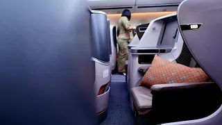 Singapore Airlines A350-900 Business Class BKK-SIN, Round the World 12-3 without Quarantine