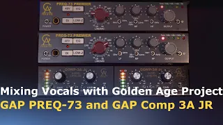 Golden Age Projects Pre 73 eq and Comp 3A JR on male vocals