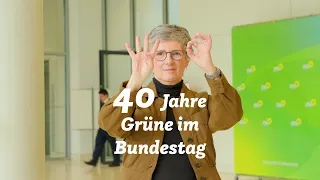 40 Jahre Grüne im Bundestag