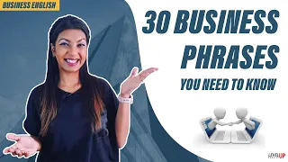 30 Business English Phrases You Have To Know