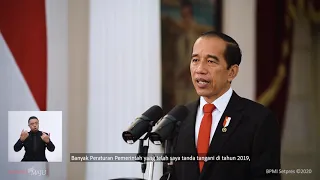 Sambutan Presiden Jokowi pada Hari Disabilitas Internasional Tahun 2020