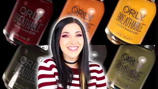 Orly Spice It Up Fall Winter 2023 Breathable Nail Polish Swatches || KELLI MARISSA