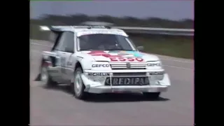 Procedure Depart Rallycross T16 evo2 Ph Wambergue 1989