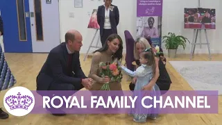 Will and Kate Received by a Princess on Trip to Scarborough