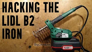 LIDL (Parkside) B2 soldering iron hack and schematic