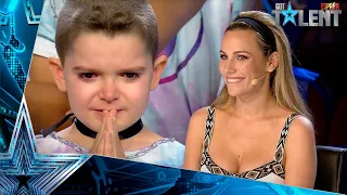 Este niño rompe a llorar en su ACTUACIÓN GRUPAL de baile | Audiciones 9 | Got Talent España 2021