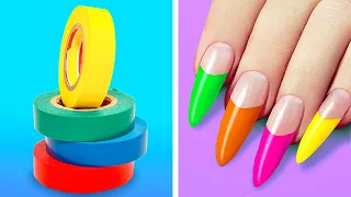 IDEIAS E TRUQUES INCRÍVEIS PARA MANICURE E PEDICURE