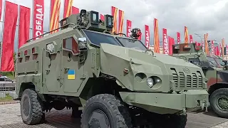Военная техника NATO в центре Москвы