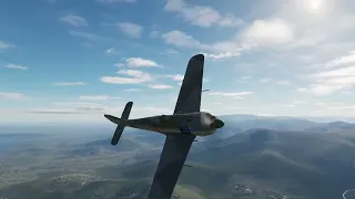 INCREDIBLE DOGFIGHT! FW190 VS P-47