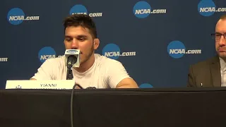 Yianni Diakomihalis (Cornell) after 149-pound semifinal win at 2022 NCAAs