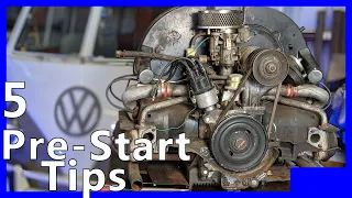 5 Tips to Starting a used VW Engine / Make sure you do This!