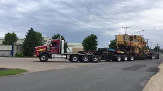 Pulling A 13 axle Trailer