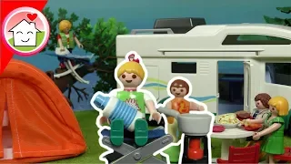 Playmobil Film deutsch - Camping mit Familie Hauser Mega Pack - Spielzeug Kinderfilm