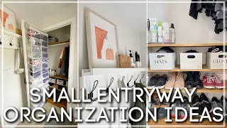SMALL HOME ORGANIZATION & STORAGE IDEAS 2023 / EASY CLUTTER-FREE SOLUTIONS FOR SMALL HOMES