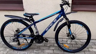 Обзор велосипеда Stels Navigator 620 MD 26 V010 (2020) синий