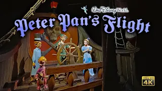 Peter Pan's Flight On Ride Low Light 4K POV Magic Kingdom Walt Disney World 2024 03 03