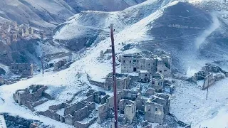 Аул Призрак покинутое село в горах Дагестана Курахский район с.Кочхюр