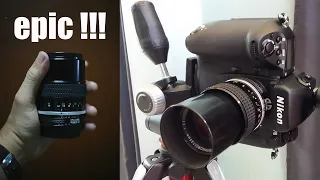 The very best portrait lens for the Nikon F mount on a budget and it only cost 150 usd  !!!