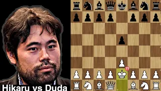 Duda Played BongCloud Opening | Hikaru vs Duda | Chess.com Global Championship Finals 2022