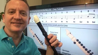 Amazing Grace tutorial for recorder