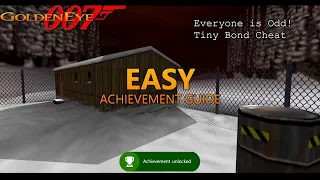 Goldeneye 007 "Everyone is Odd!" EASY Xbox Achievement Guide - Unlock Tiny Bond on Surface 2