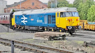 Deltic 55009 & Class 50 50033 - Severn Valley Railway 29/9/22