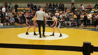 Tacoma Middle School championship - 102 lb Championship match - Trey Gowing