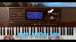 Nights in White Satin · cover on Korg Pa1000 and Guitar