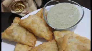 Creamy Chicken Samosa Recipe (Ramzan special)by ufi kitchen | Очень простой рецепт Самсы с Курицей