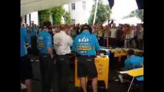 Goodwood Festival of Speed 2006. Renault F1 playing God Save The Queen