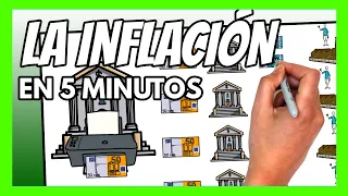 ✅ ¿Qué es la INFLACIÓN? ¿Cómo se crea? | Todo sobre la INFLACIÓN en 5 minutos